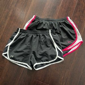 Nike / Underarmour Running Shorts Bundle